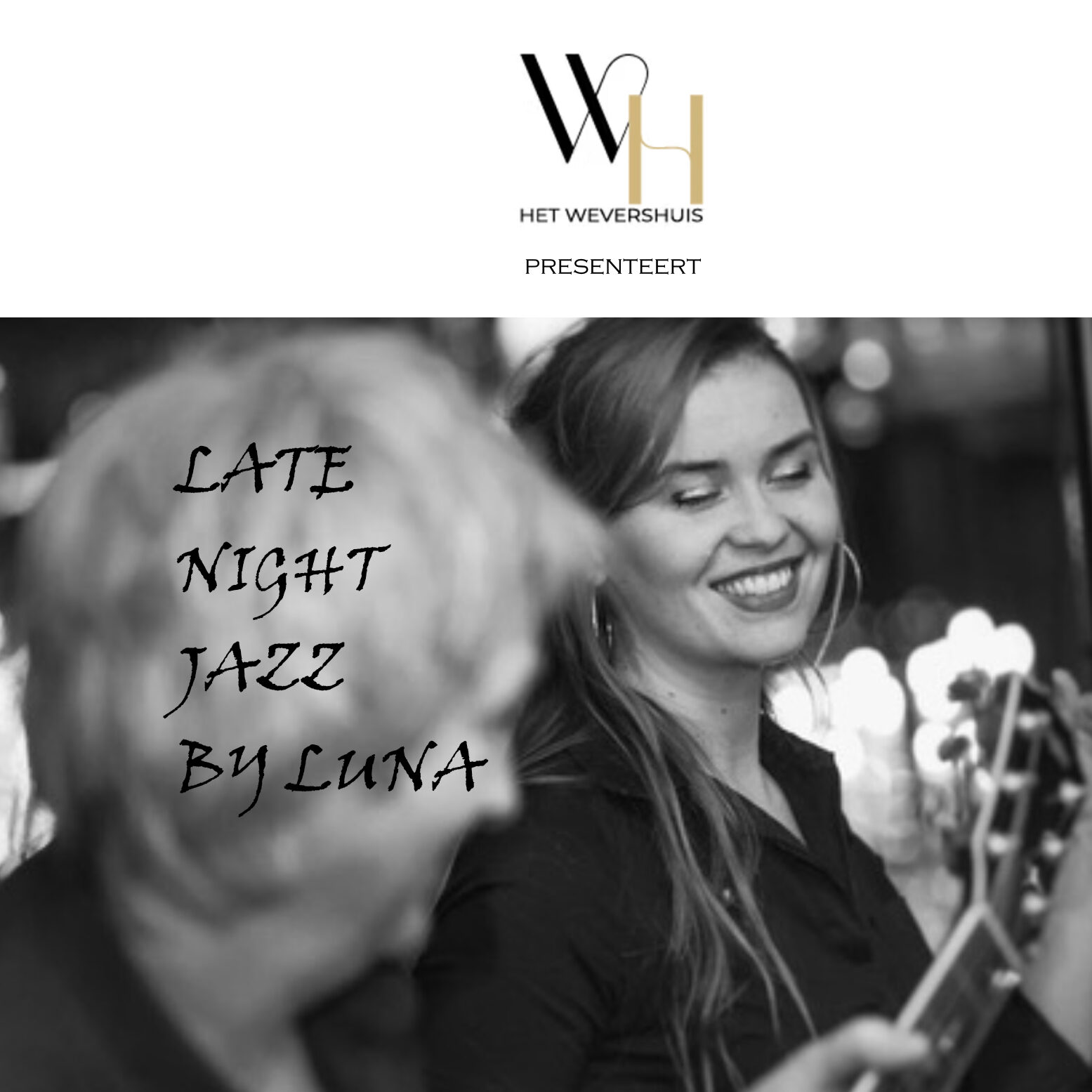 affiche late night jazz by luna